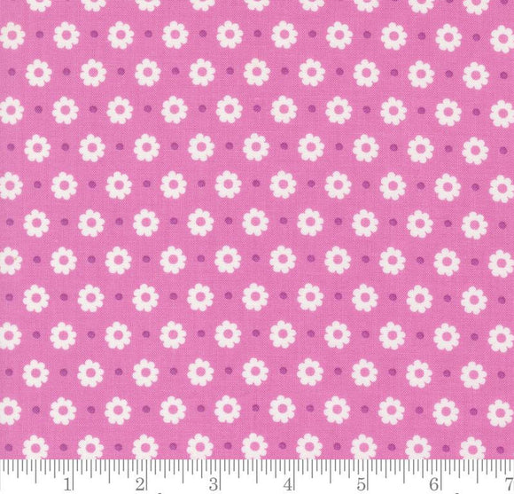 Petal Florals Dot Laguna Sunrise Sweet Pea 37683 14 by Sherri & Chelsi from Moda by the yard