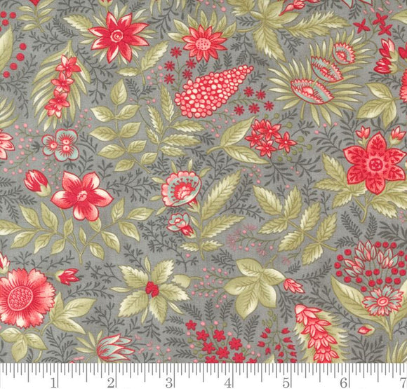 Collections Etchings Slate 44332 14 Joyful Jacobean Florals Benefiting The Parkinson Foundation from Moda