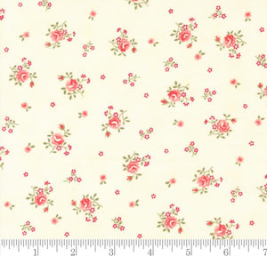 Collections Etchings Parchment 44336 11 Peaceful Posies Small Floral Ditsy Benefiting The Parkinson Foundation from Moda