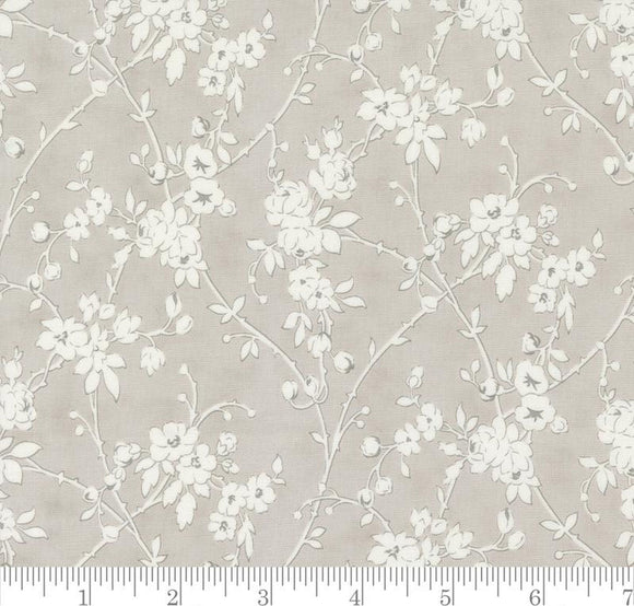 Verdant Vines Florals Honeybloom Stone 44343 14 by 3 Sisters from Moda