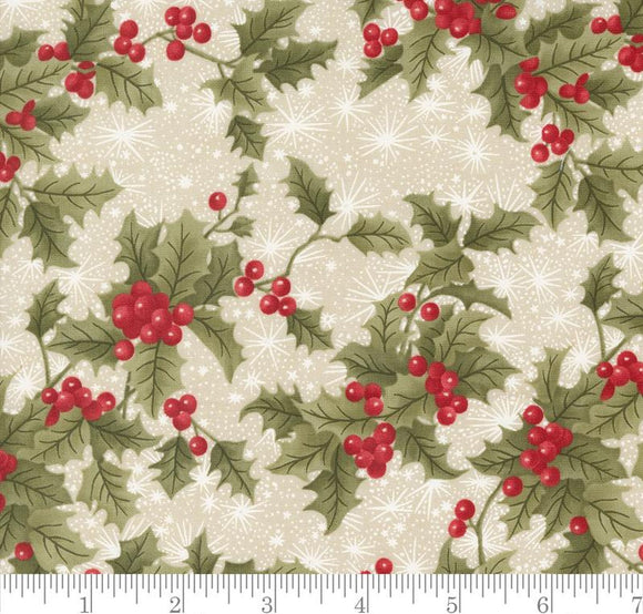 Holly Berry Christmas Holly Snowflakes A Christmas Carol Parchment 44352 12