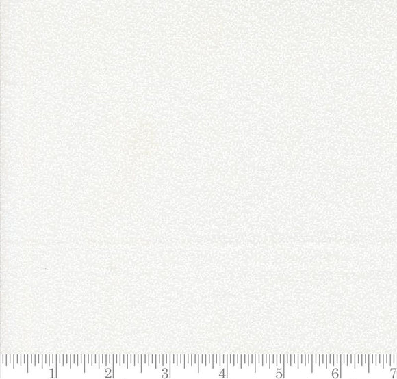 Winding Leaves Blenders Vines Leaves Muse Porcelain White 44398 21 by 3 Sisters from Moda by the yard