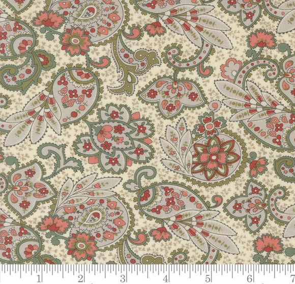 Paisley Ambiance Porcelain 44411 11 by 3 Sisters from Moda by the yard