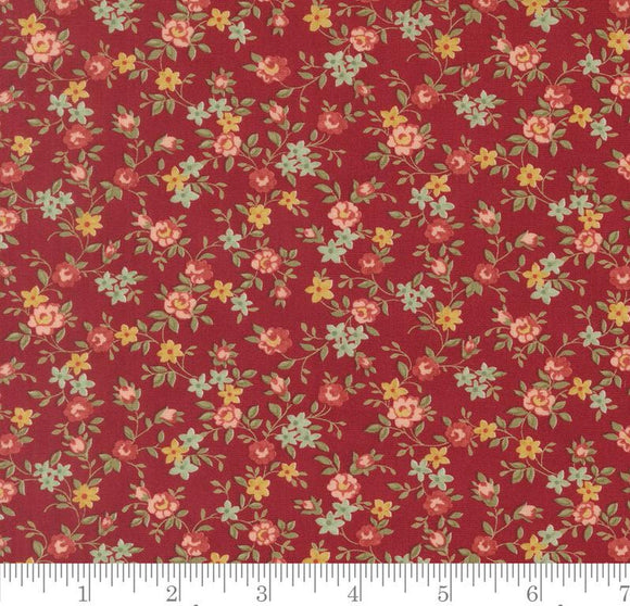Sweet Roses Small Floral Ambiance Rose 44415 13 by 3 Sisters from Moda by the yard