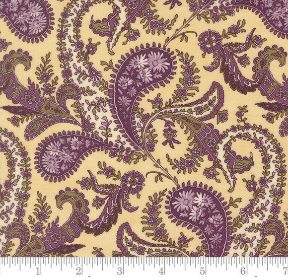 Floral Paisley Paisley Collections Essence Parchment 46270 11 by Howard Marcus from Moda by the yard