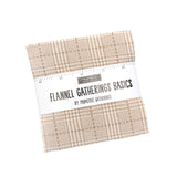 Flannel Gatherings Basics Charm Pack 49340PPF by Primitive Gatherings from Moda by the pack