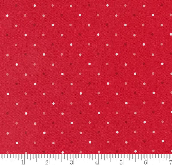 Magic Dot Love Blooms Strawberry 5230 32 by Lella Boutique from Moda by the yard