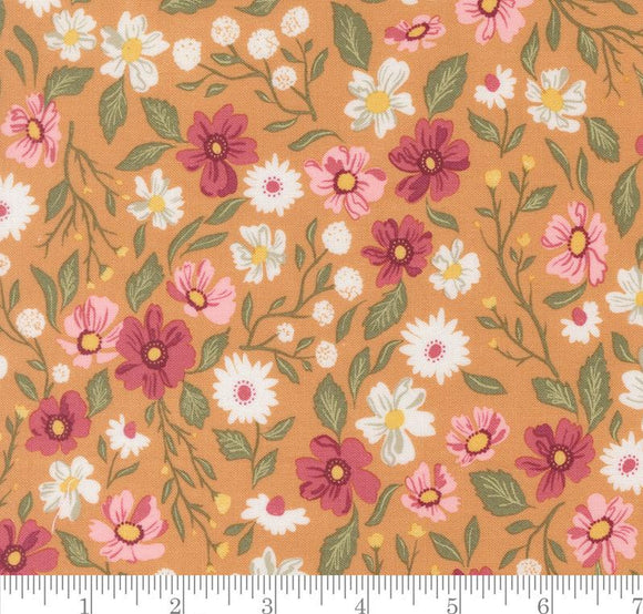 Wildflower Dance Florals Wild Honey Honey 5250 16 by Lella Boutique from Moda by the yard