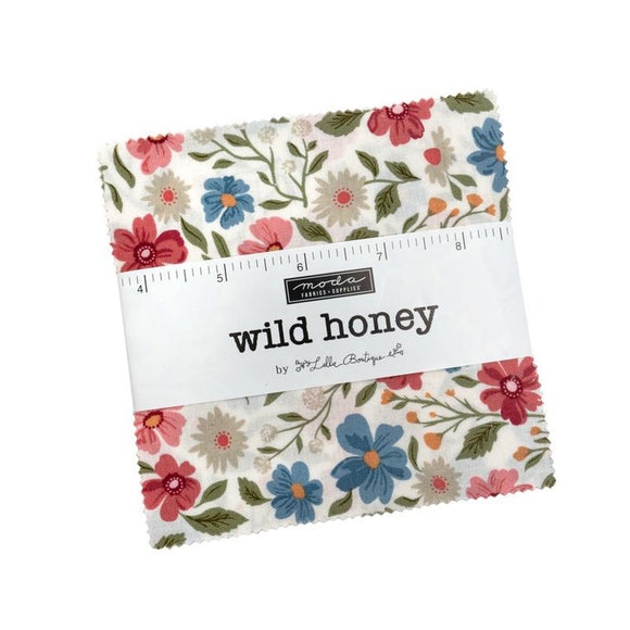 Wild Honey Charm Pack 5250PP by Lella Boutique from Moda by the pack