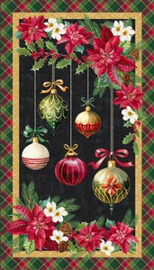 Holiday Splendor Ornamental Wonder 54062P-1 by Whistler Studios from Windham by the panel