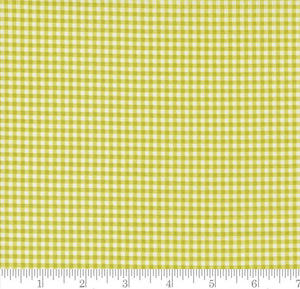 Gingham Checks and Plaids Shine Grass 55676 16 by Sweetwater from Moda by the yard