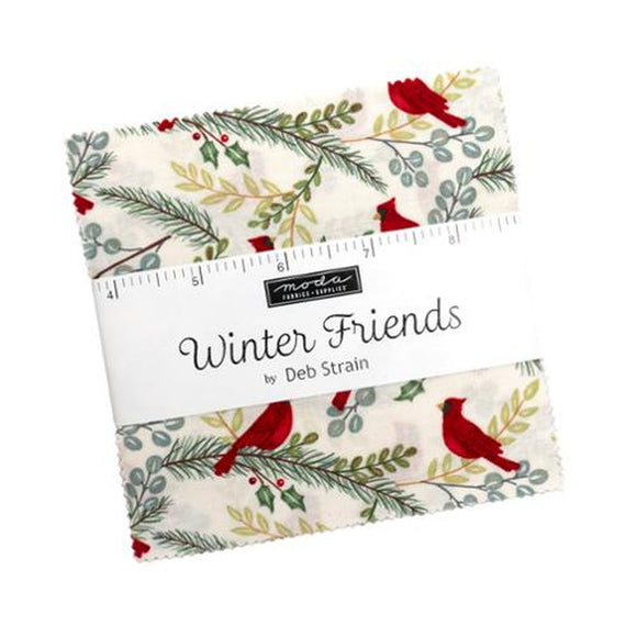 Winter Friends Charm Pack 56130PP by Deb Strain from Moda by the pack