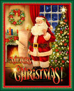 Noel Santa 36" x 45" Christmas Panel 5772201 from Oasis by the panel