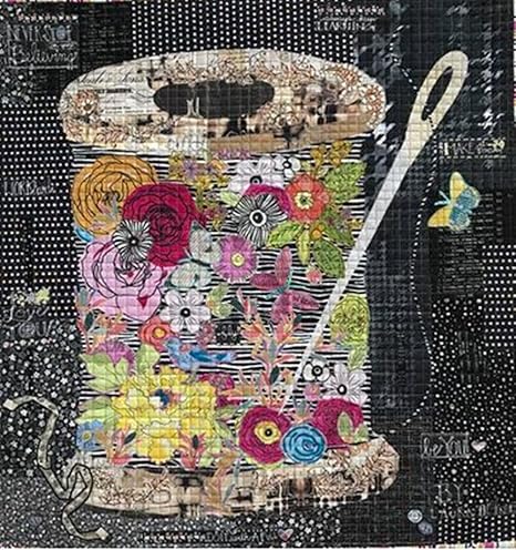 Spool of Flowers Pattern by Laura Heine by the pattern