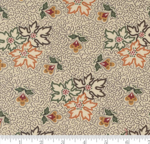 Autumn Leaves Florals Leaves Fluttering Leaves Beechwood 9730 11 by Kansas Troubles from Moda