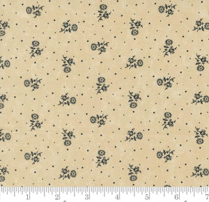 Thistle Ditsy Dots Blackbirds Nest Tan 9751 11 by Kansas Troubles from Moda by the yard