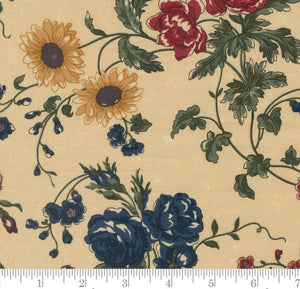 My Garden Florals Daisy Lane Dandelion Multi 9760 11 by Kansas Troubles from Moda by the yard