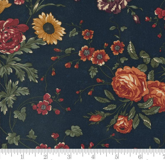 My Garden Florals Daisy Lane Bluebell 9760 14 by Kansas Troubles from Moda by the yard