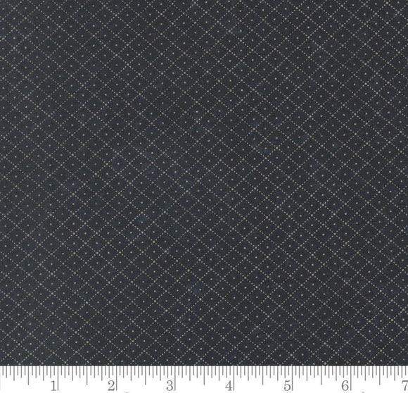 Check It Checks and Plaids Dots Bluebirds Nest Blue 9808 14 by Kansas Troubles from Moda by the yard