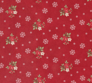 Christmas Carol Crimson Mini Floral 44355-13 by 3 Sisters  from Moda by the yard