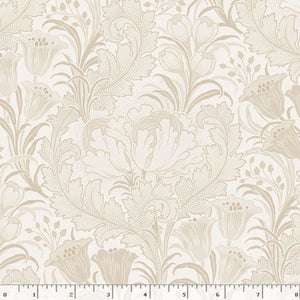 108" Floral with Acanthus Leaves R361068D CREAM from Marcus by the yard