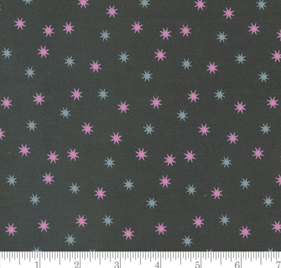 Practical Magic Stars Blenders Hey Boo Midnight 5215 16 by Lella Boutique from Moda by the yard