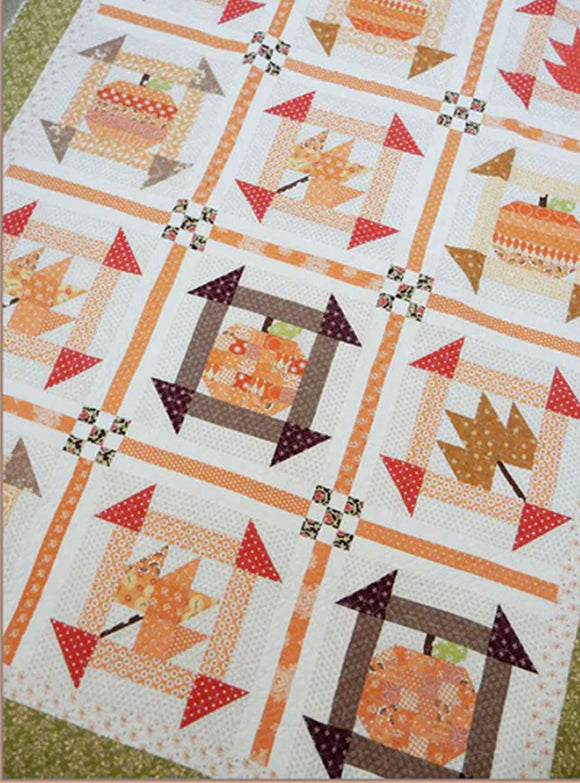 Fall Dash #196 by Quilting Life Designs  by the pattern