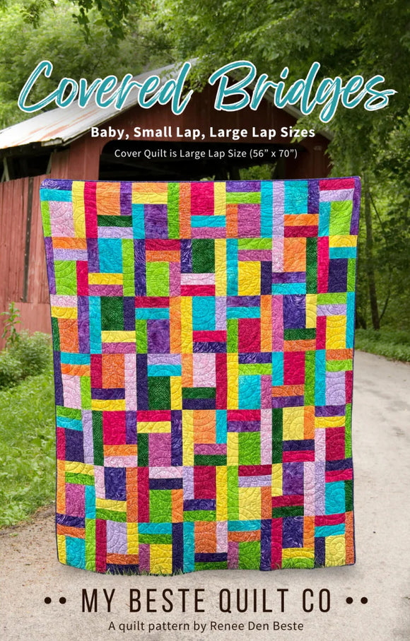 Covered Bridges Pattern from My Beste Quilt Co by the pattern