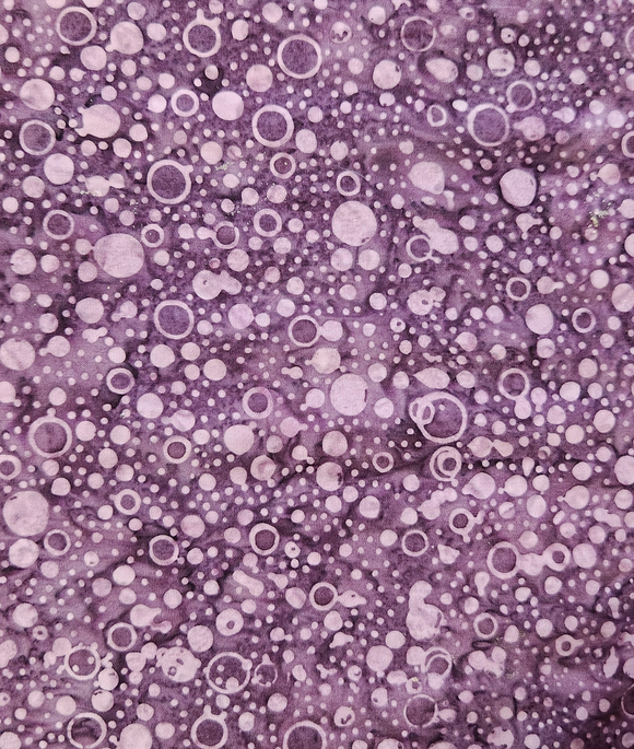 Wilmington Batiks Purple Circles 22142-606 from Wilmington by the yard