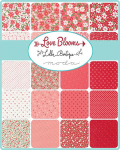 Love Blooms Jelly Roll 5220JR by Lella Boutique from Moda by the roll