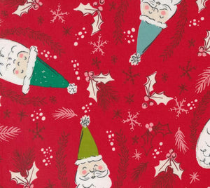 Cozy Christmas Berry Holiday Fabric 45590-14 by Fancy That Designs from Moda by the yard