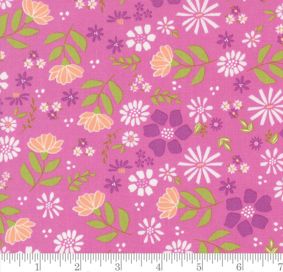 Wild Rose Florals Laguna Sunrise Sweet Pea 37680 14 by Sherri & Chelsi from Moda by the yard