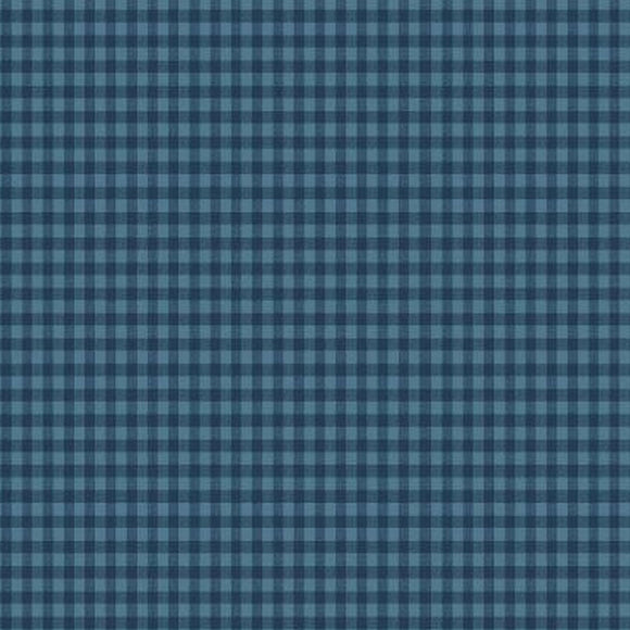 Memories Blue Plaid Fabric 98688-440 from Wilmington by the yard