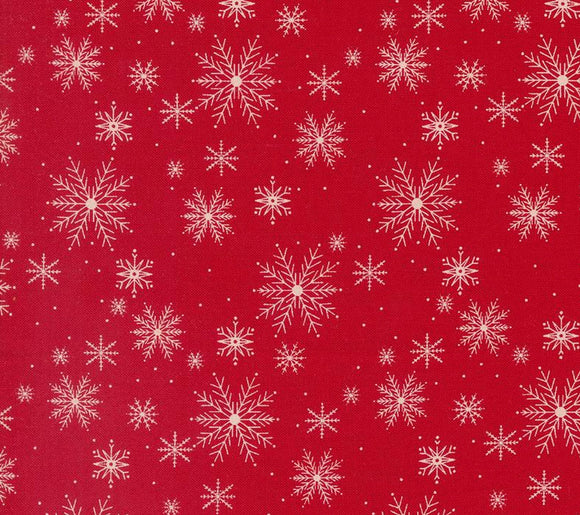 Once Upon Christmas Red Snowflake 43164-12 by Sweetfire Road from Moda by the yard