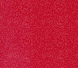 Once Upon Christmas Red Mini Dot 43167-12 by Sweetfire Road from Moda by the yard