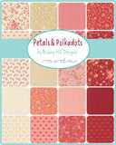 Petals Polka Dots Jelly Roll 3080JR by Bunny Hill Designs from Moda by the roll
