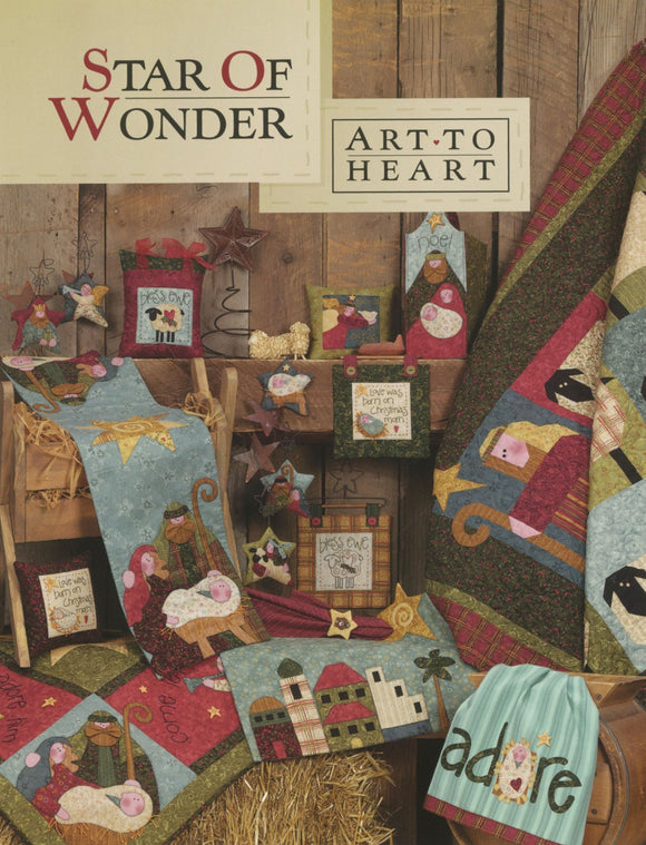 Star Of Wander Pattern Book ATH553 from Nancy Halvorsen of Art to Heart