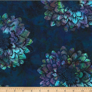 Bali Batiks Follow the Rainbow Fabric W2576-295-Hummingbird from Hoffman by the yard