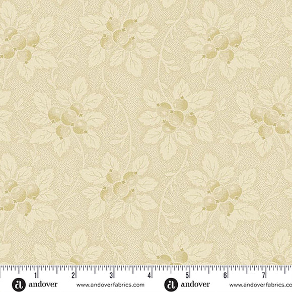 Dahlia Willow Tree Berry A-1381-L by Laundry Basket Quilts from Andover by the yard