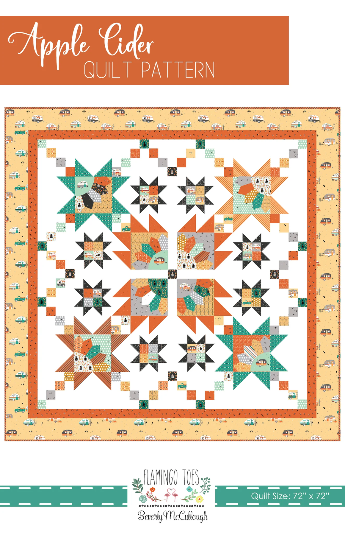 Apple Cider Quilt Pattern by Beverly McCullough Lonesome Pine Quilts