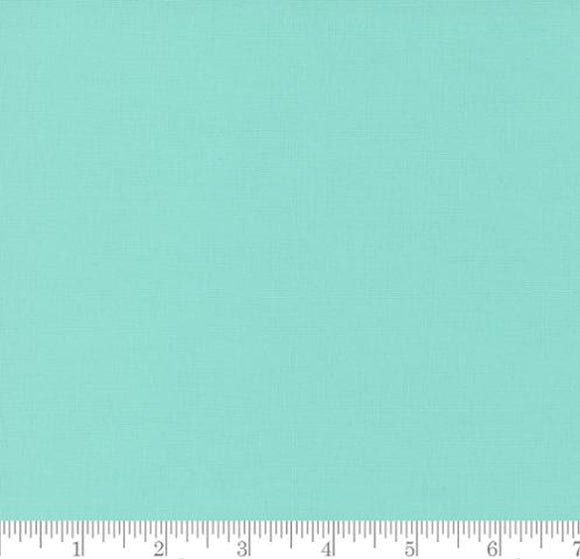 Bella Solids Aqua Solid Blender Fabric 9900-34 from Moda by the yard