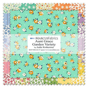 Aunt Grace Garden Variety 10" Squares SS107-0006 by Judie Rothermel from Marcus by the pack