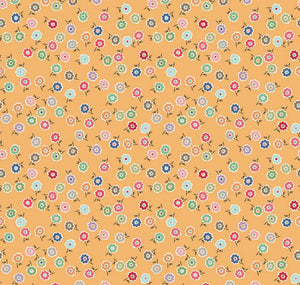 Bee Dots Patricia Marigold C14161-MARIGOLD by Lori Holt from Riley Blake 