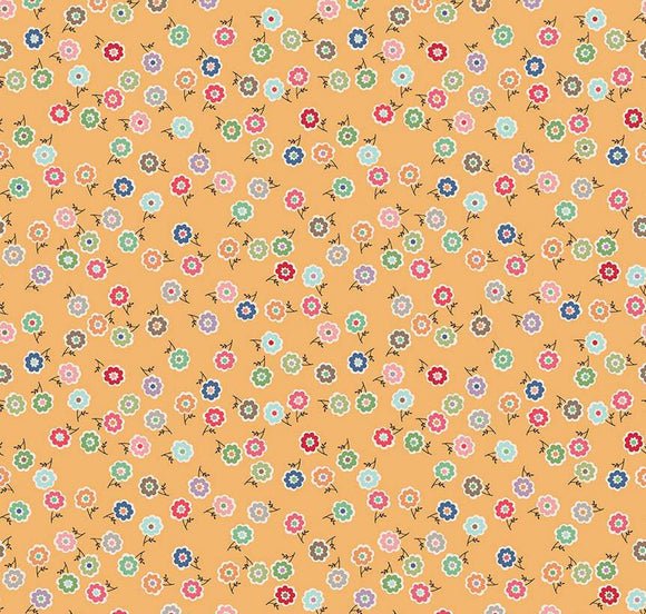 Bee Dots Patricia Marigold C14161-MARIGOLD by Lori Holt from Riley Blake 