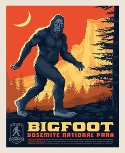 Legends of the National Parks Bigfoot PD13286-BIGFOOT from Riley Blake by the panel