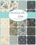 Breathtaking Blues Jelly Roll 44400JR by 3 Sisters from Moda by the roll