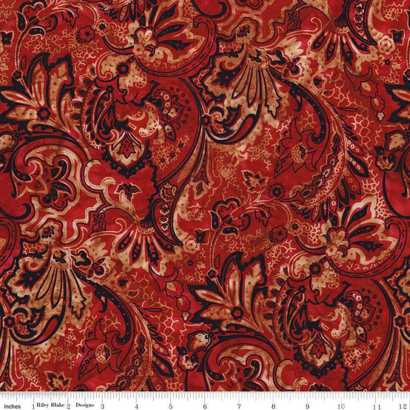 Expressions Batiks Express Yourself! Bandana Chili BT23425-215 from Riley Blake by the yard