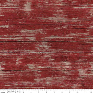 Spring Barn Quilts Barnwood Red C14334-RED by Tara Reed from Riley Blake by the yard