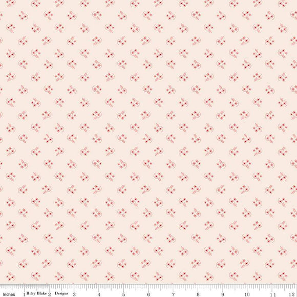 Mercantile Reminisce Background Coral C14404-CORAL