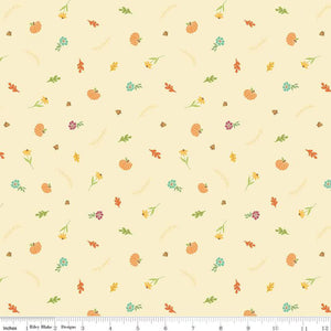 Autumn Afternoon Fall Toss Cream C14877-CREAM by Heather Peterson from Riley Blake by the yard